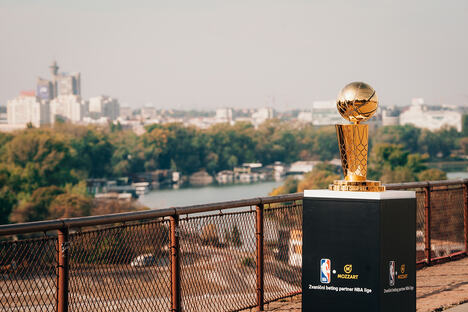 Legendarni trofej NBA lige Larry O’Brien trofej