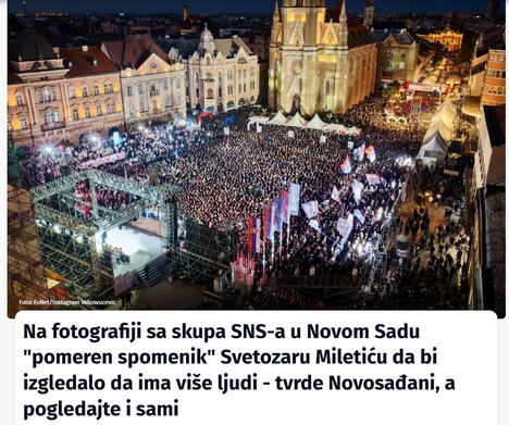 skup u Novom Sadu