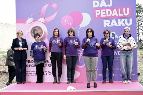 Ženski centar Milica, daj pedalu raku, karcinom dojke