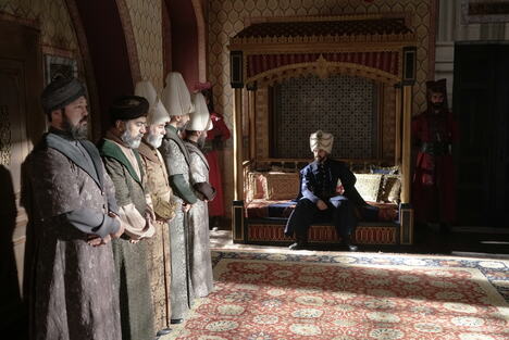 sultan Murat IV sa pašama