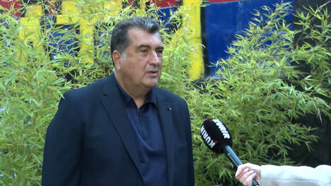 prof. dr Aleksandar Stefanović, direktor GAK "Višegradska" daje izjavu za Kurir televiziju