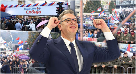 Niš Ujedinjena Srbija miting Aleksandar Vučić.jpg