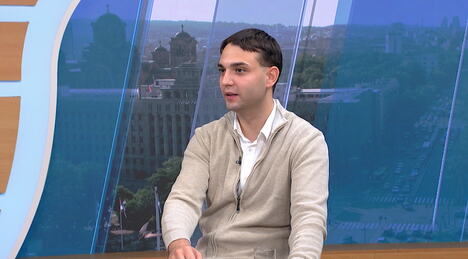 Luka Lalošević, mladi kandidat sa izborne liste 'Aleksandar Vučić - Ujedinjena Srbija'