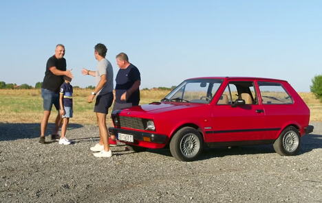 Crveni jugo 55 iz 1989. godine pre i posle obnove u emisiji „Trgovci automobilima“