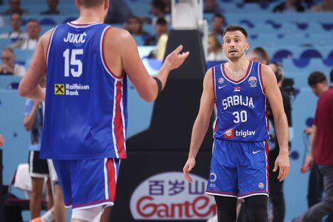 Aleksa Avramović i Nikola Jokić