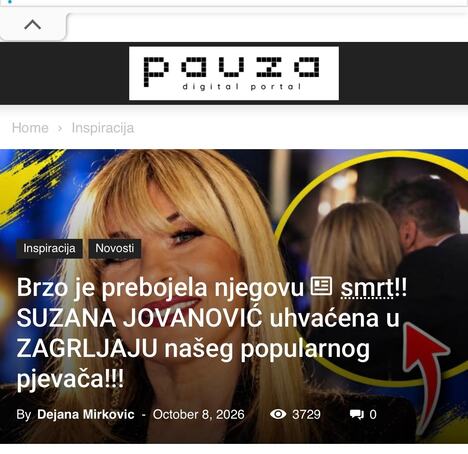 Suzana Jovanović Saša Popović