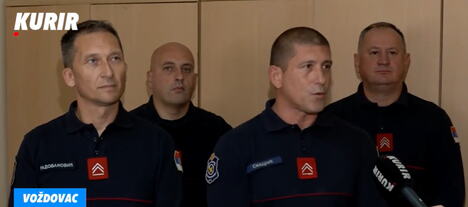Voždovac, požar, vatrogasci-spasioci