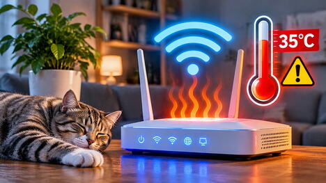 Wi-Fi Router Heat Warning and Sleeping Cat-2.png