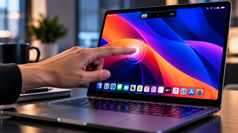Cinematic Laptop Touchscreen Workspace.png