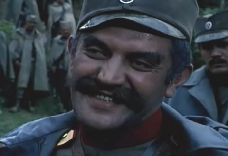 Ljuba Tadić u filmu Marš na Drinu
