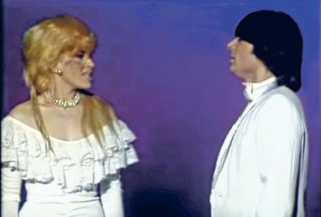 Dado Topić i Slađana Milošević