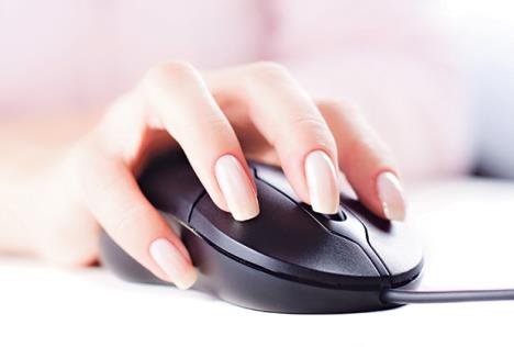 stockphotofemalehandoncomputermouseselectivefocuswhitebackground40442185.jpg