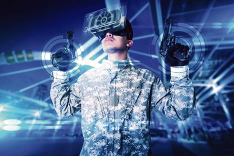 stockphototheabstractimageofthesoldieruseavrglassesforcombatsimulationtrainingoverlaywiththe1157416744.jpg