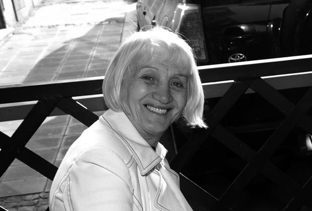 Milka Canić, crno bela fotografija