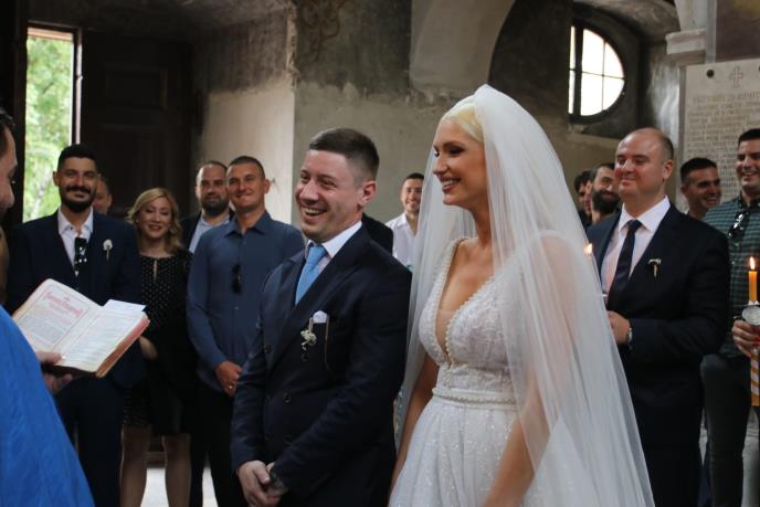 Venčanje Anje Mit i Vladimira Petrovića