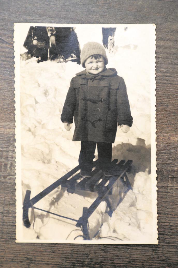 Gojko Baletić kao dečak