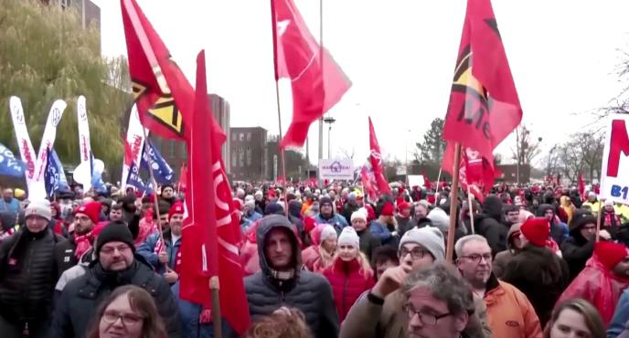 protest radnika Folksvagena