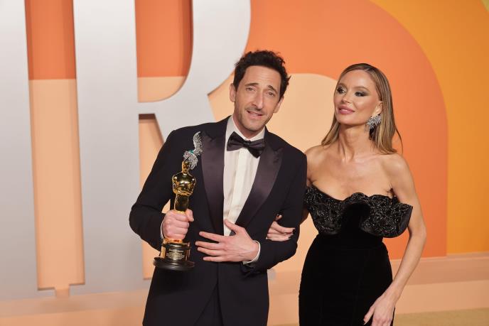 Džordžina Čapman i Ejdrijen Brodi profimedia-0971350483.jpg