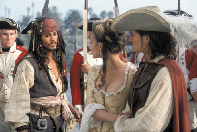 Džoni Dep u serijalu Pirati s Kariba