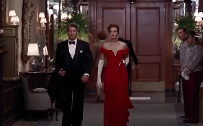 Ričard Gir i Džulija Roberts u filmu Zgodna žena