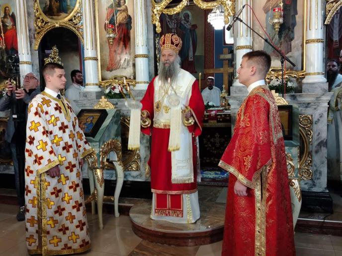 Patrijarh Porfirije u Zaječaru 1.jpg