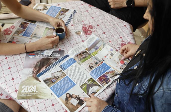 Dragana Mirković - Srbi za Srbe, humanitarna akcija