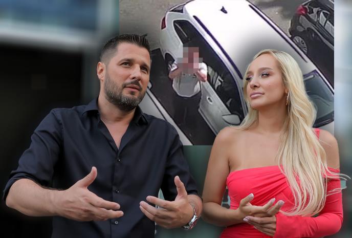 MARKO I LUNA UŠLI U LIFT, A ONDA JE NASTALA OVA SCENA! Uperena kamera u ogledalu sve zabeležila, baš je intimno (FOTO)