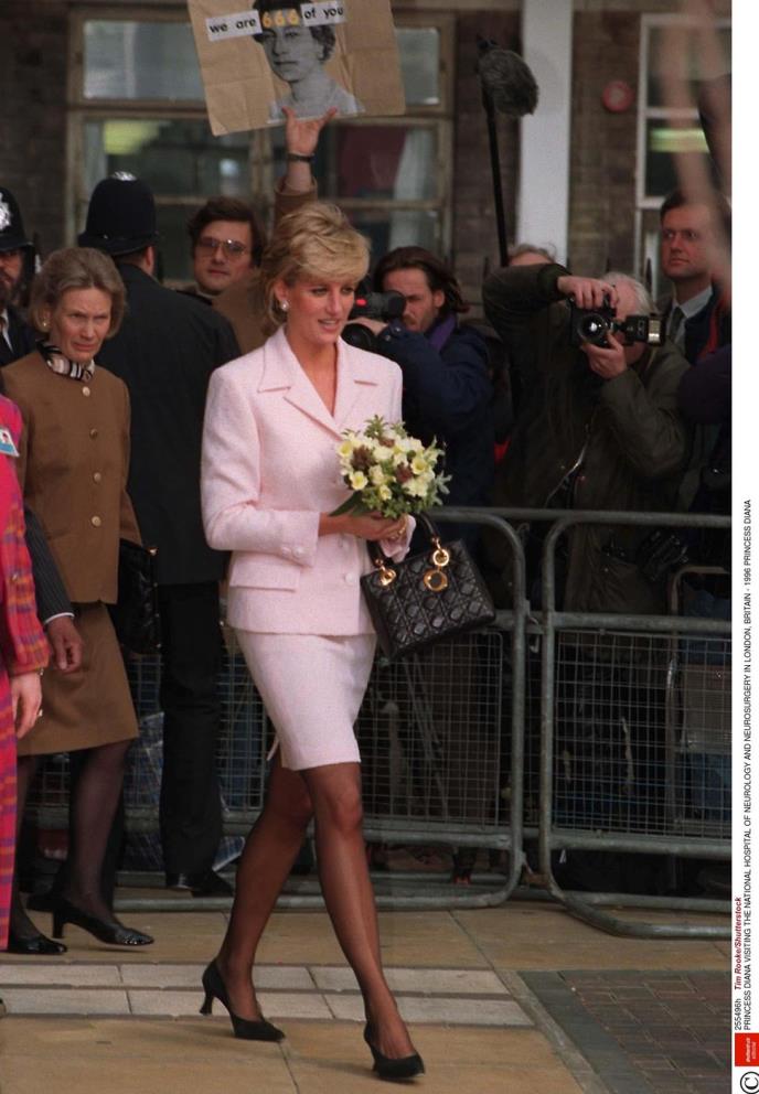 Princeza Dajana je bila Dior muza i često je nosila Lejdi Dajana torbu