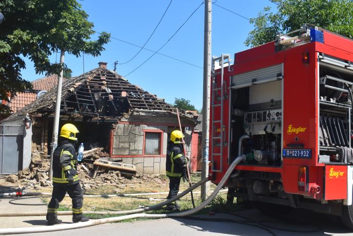 Eksplozija u kući u Kikindi