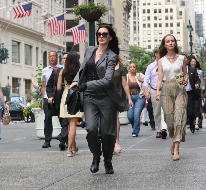 En Hatavej na setu filma Đavo nosi Pradu