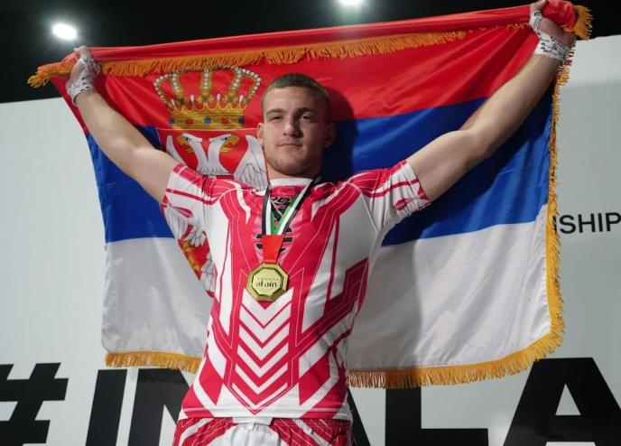 Nemanja Blagojević, šampion sveta u MMA