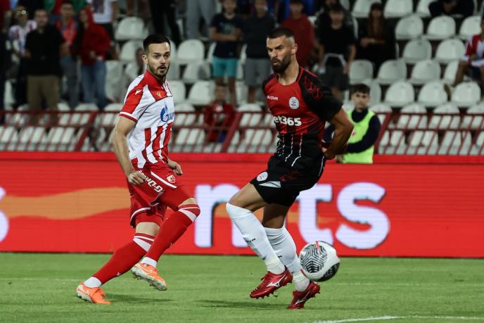 Detalj sa utakmice Crvena zvezda - Linkoln