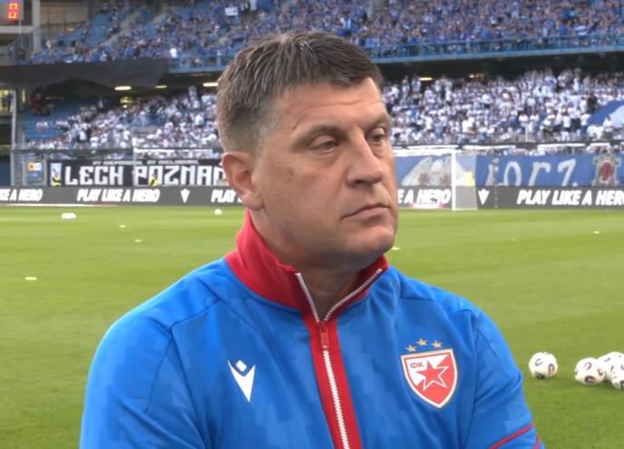 Vladan Milojević, trener Crvene zvezde pred meč sa Lehom