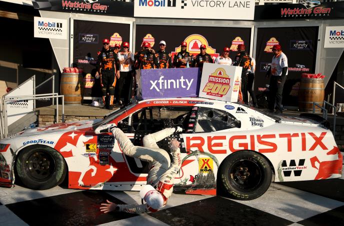 Konor Ziliš, NASCAR, nesreća