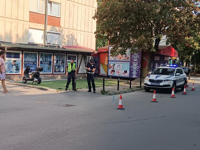 Mesto gde je starija žena povređena u Kragujevcu