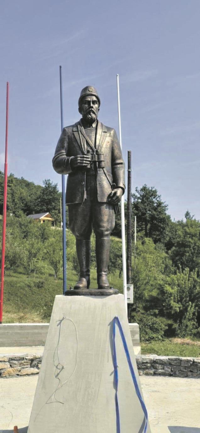 Pavle Đurišić - spomenik