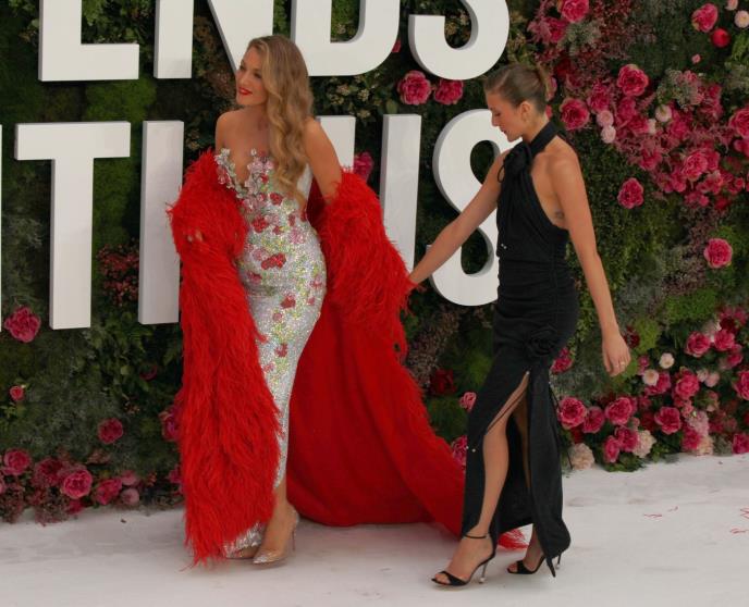 Isabela Ferer, Blejk Lajvli na premijeri filma