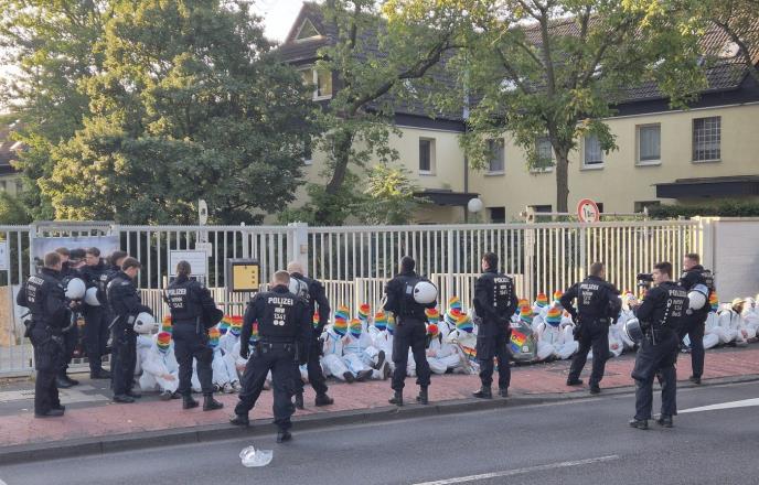 Nemačka protest Keln