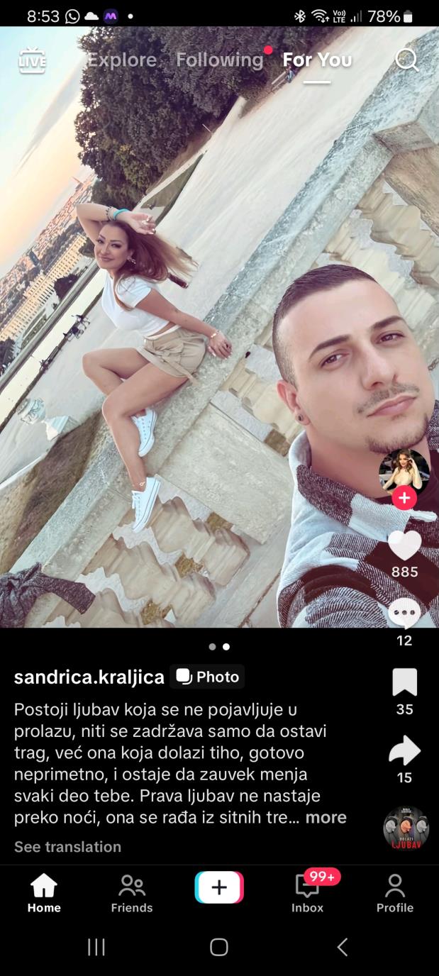 SVI SU MISLILI DA JE NAŠLA BOGATAŠA IZ DUBAIJA, A ONA SAD POKAZALA KO JE NJENA LJUBAV! Ovo je dečko Sandre Rešić: Obratila mu se emotivnim rečima