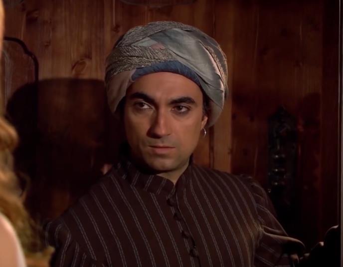 Selim Bajraktar kao Zumbul-aga u seriji Sulejman Veličanstveni