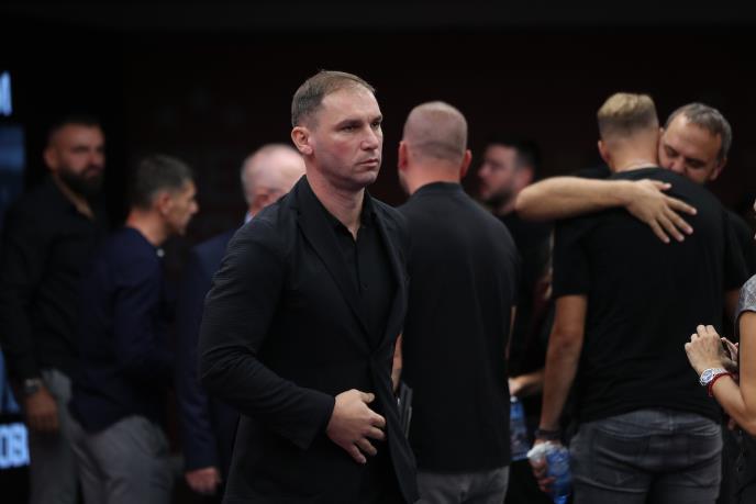 Branislav Ivanović na komemoraciji Dejanu Milovanoviću