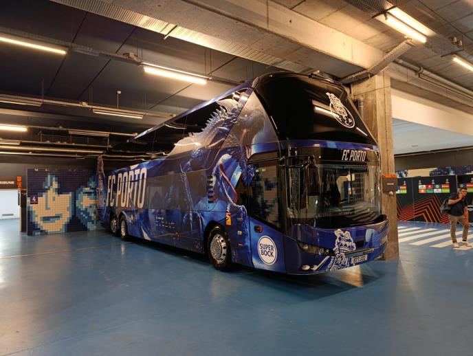 Autobus fudbalskog kluba Porto