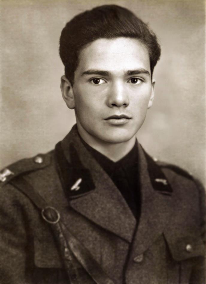 Pjer Paolo Pazolini u mladosti