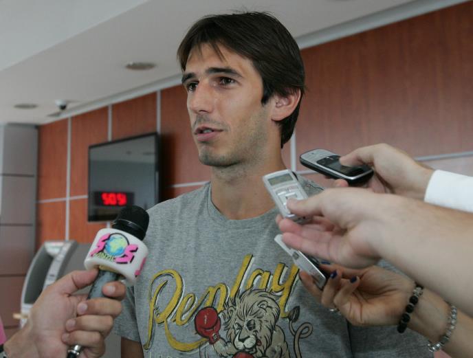 Dejan Lekić na okupljanju srpske fudbalske reprezentacije