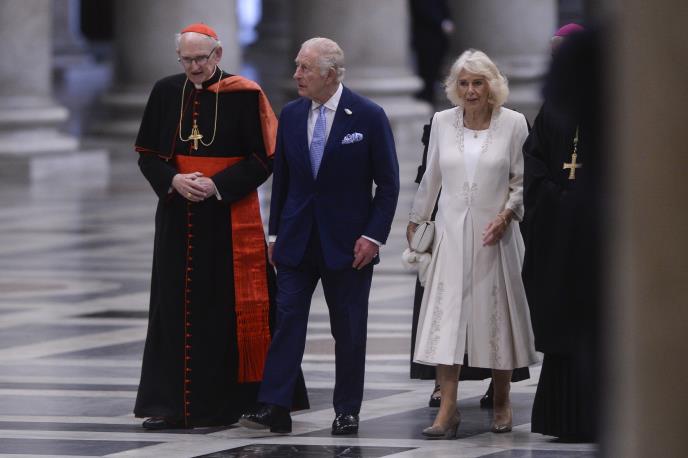 Kraljica Kamila i kralj Čarls u Vatikanu