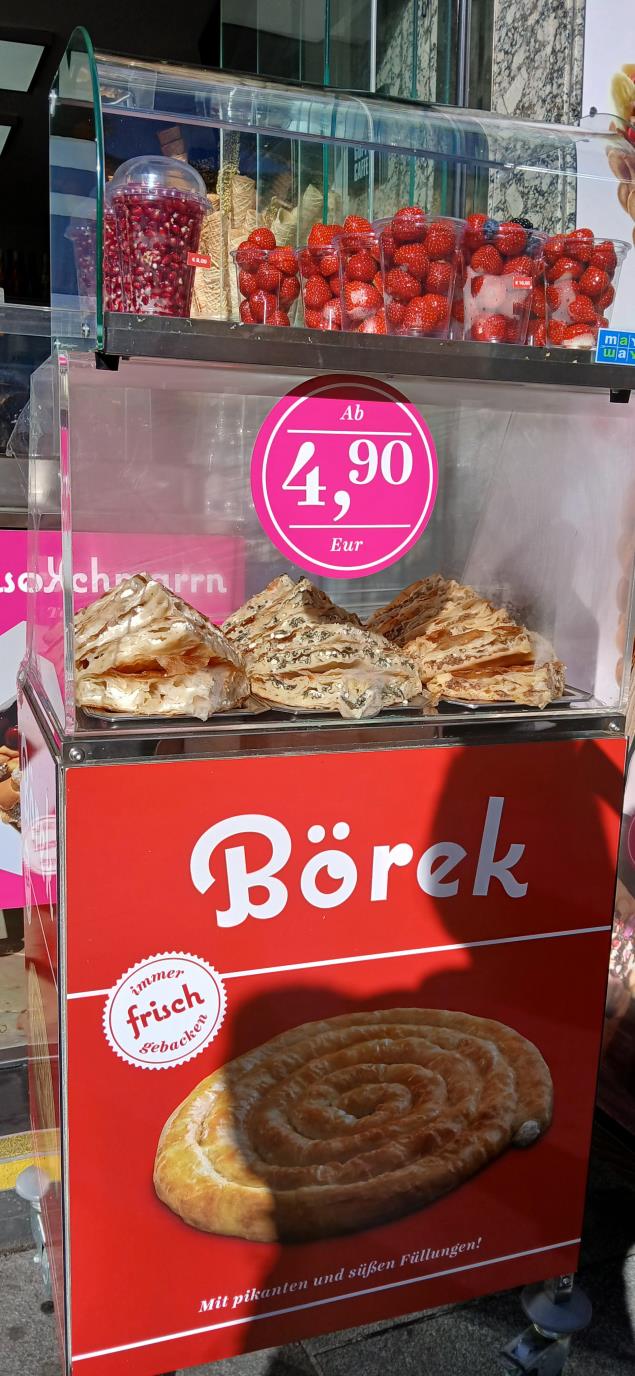 Burek u Beču košta 5 evra