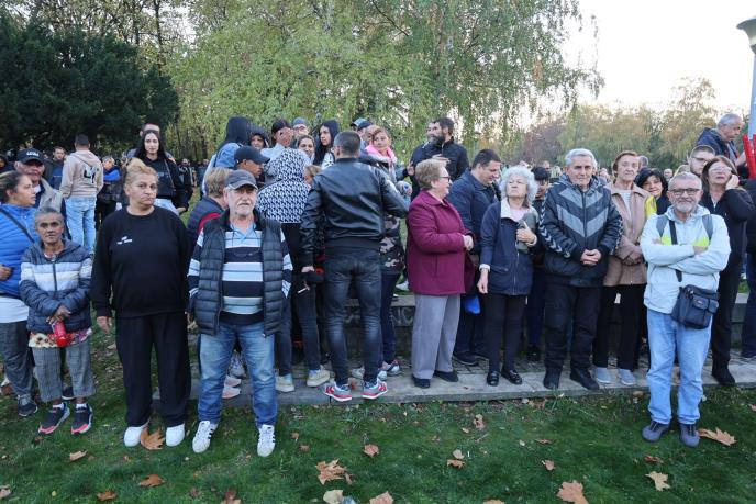 Podrška ispred kuće cveća