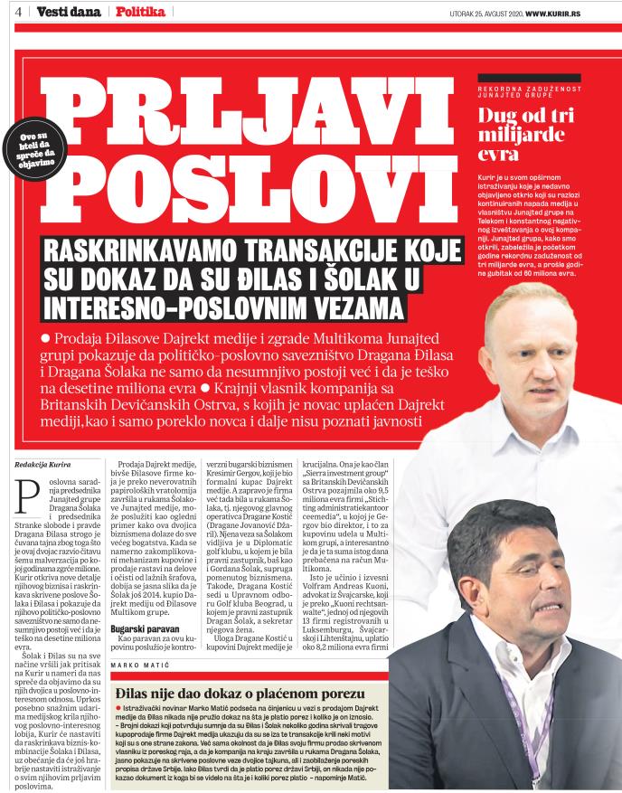 Isitna ne bira stranu