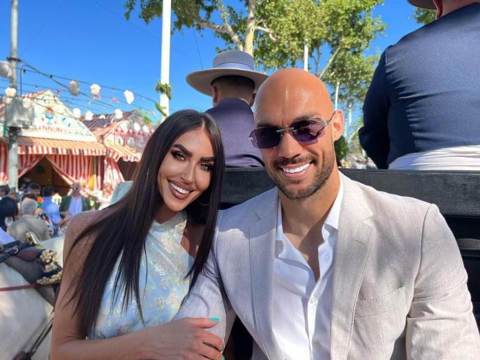 Marko Dmitrović sa suprugom Berinom