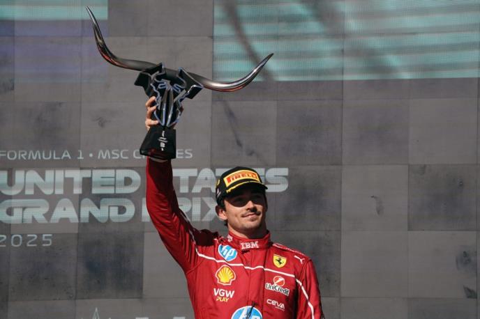 Šarl Lekler vozač Formula 1 tima Ferari na trci u SAD